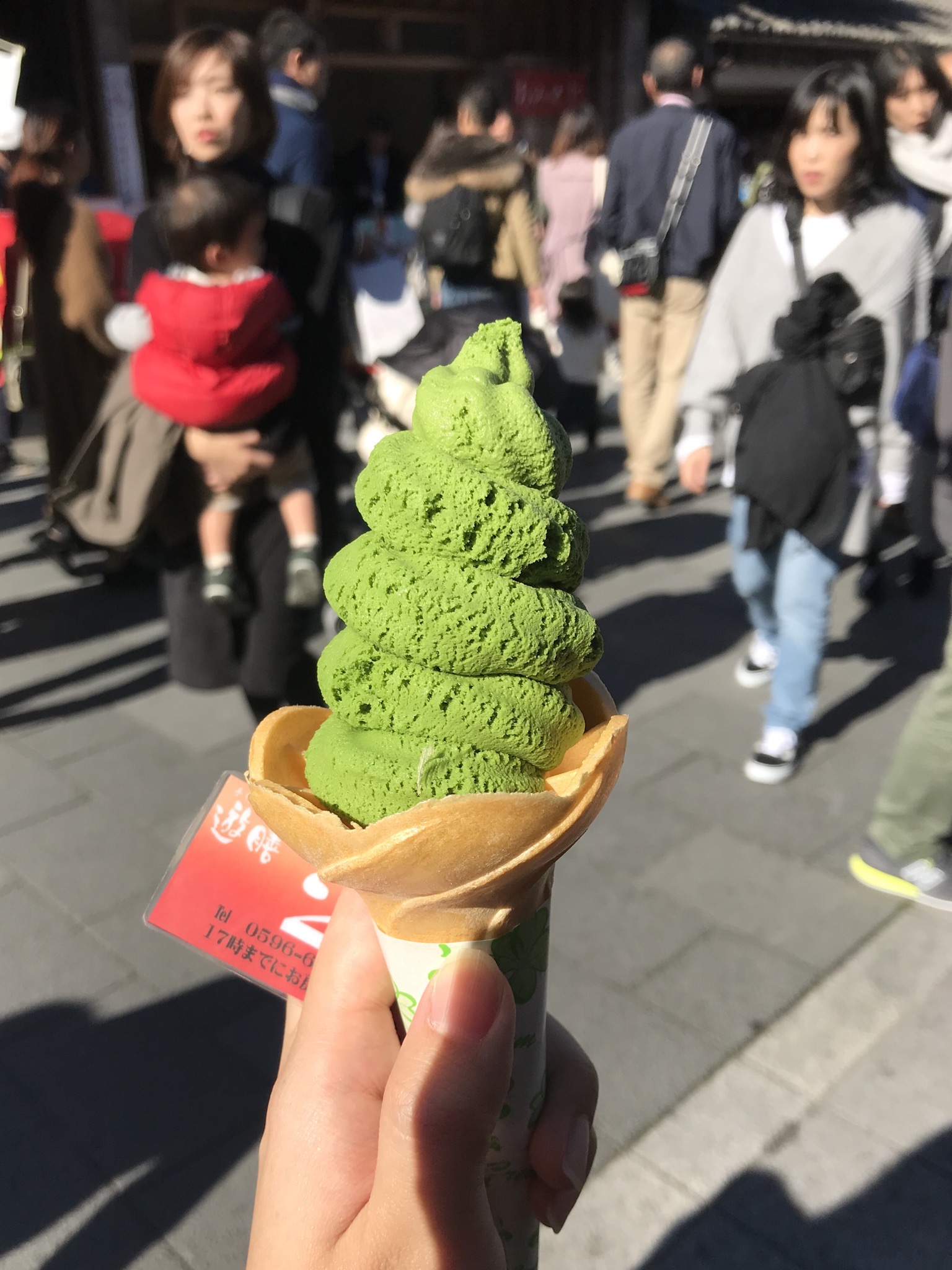 抹茶 おはらい町ソフトクリーム食べ比べ インスタ映えビジュアル 味対決 伊勢 抹茶スイーツの魅力を発信するブログ Matcha